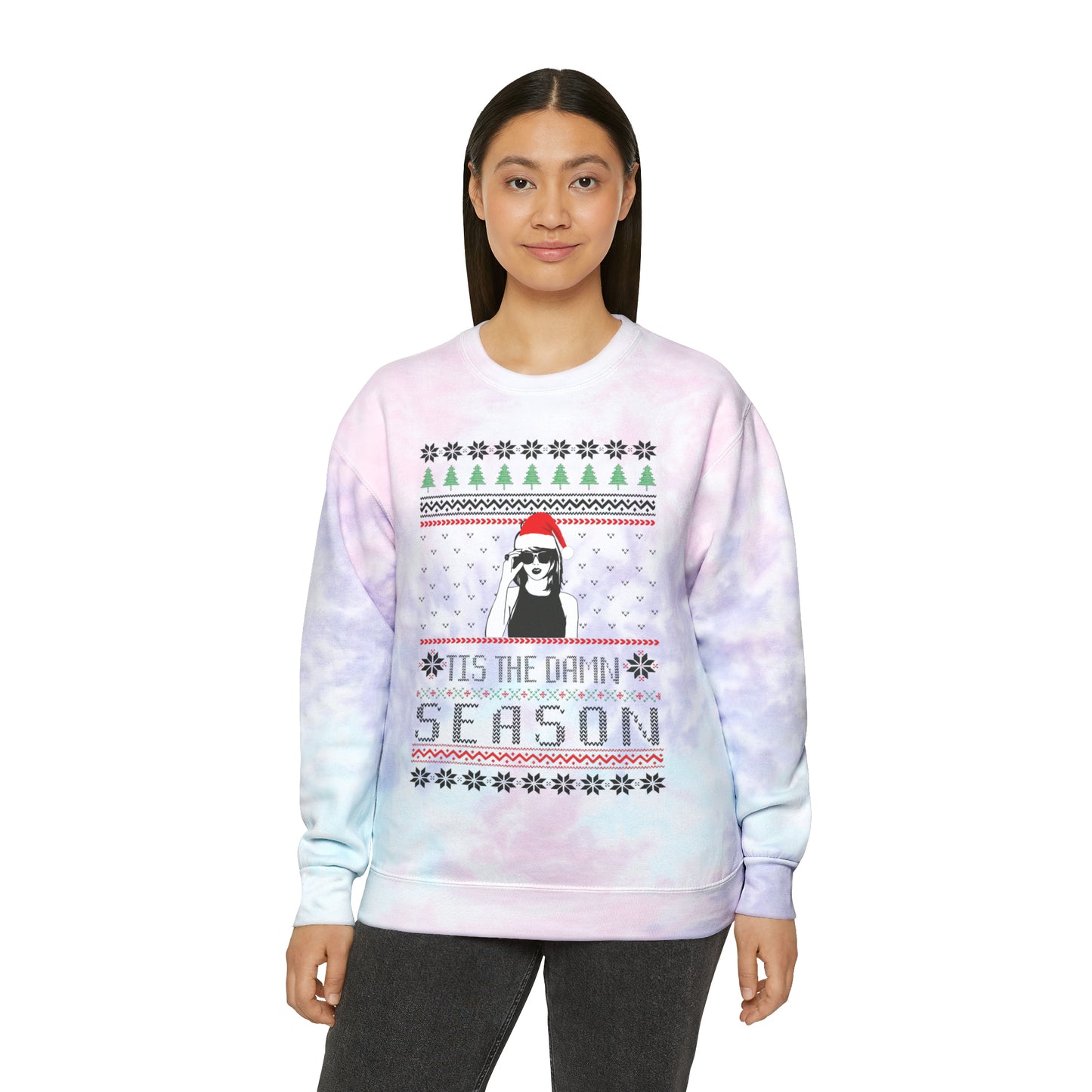 Taylor Swift 'Tis The Damn Season Unisex Tie-Dye Sweatshirt