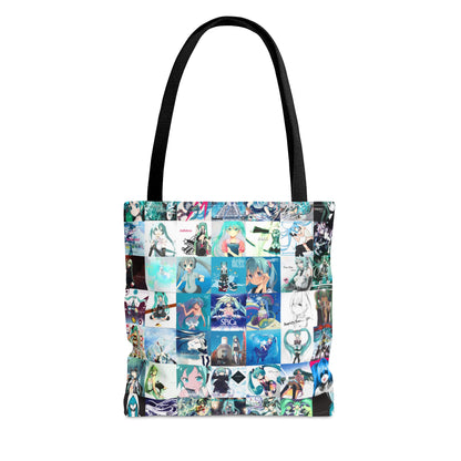 Hatsune Miku Album Cover Collage Tote Bag