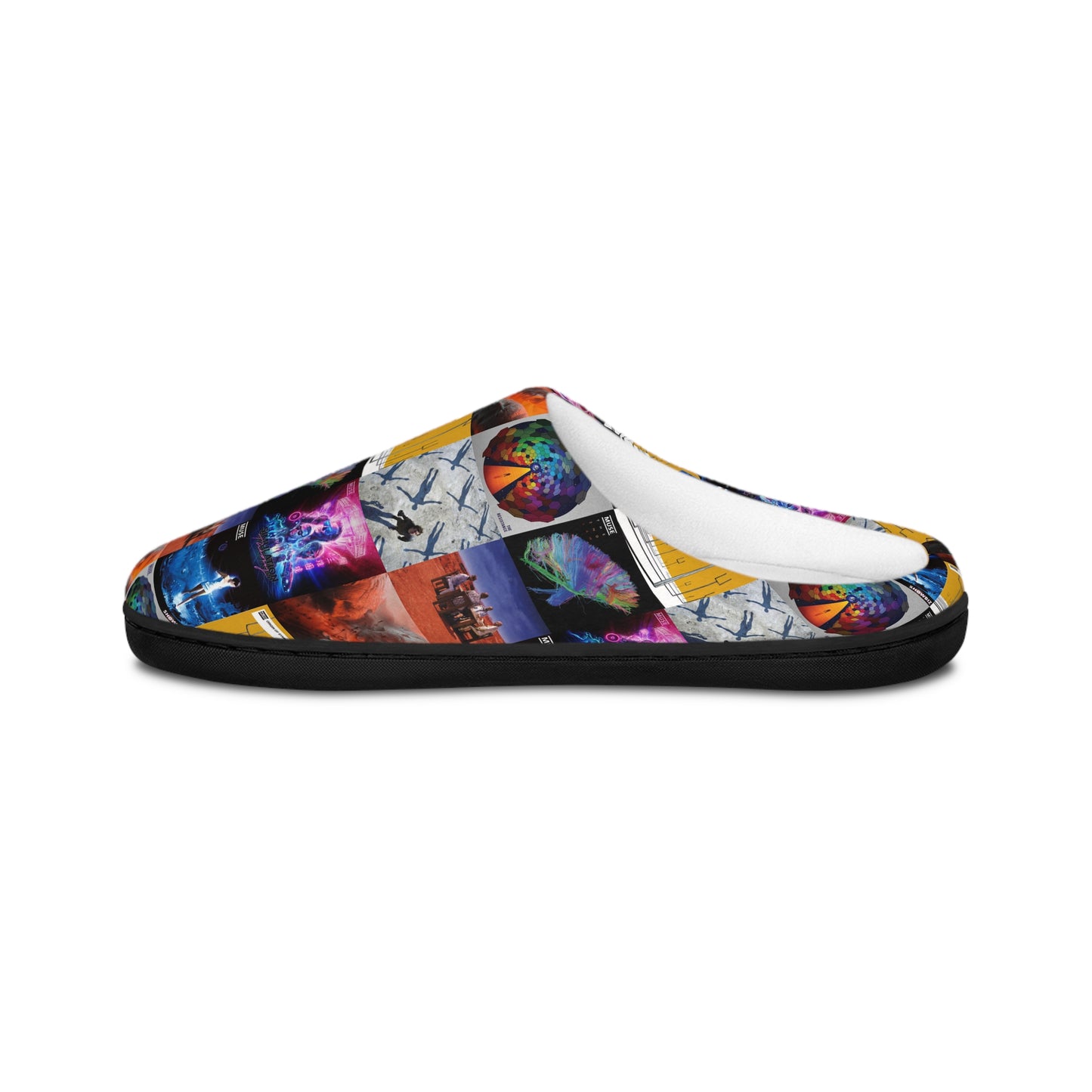 Muse Album Cover Collage Men's Indoor Slippers