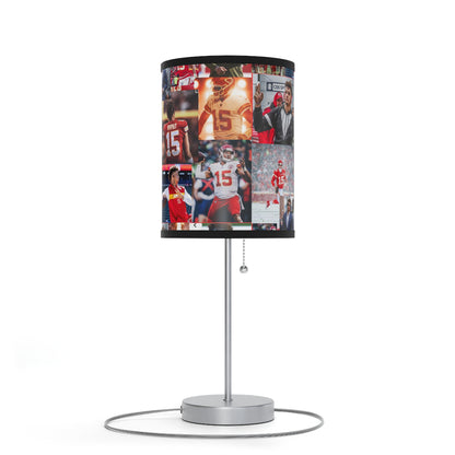 Patrick Mahomes Chiefs MVPAT Photo Collage Lamp on a Stand