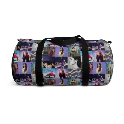 Olivia Rodrigo Album Cover Art Collage Duffel Bag