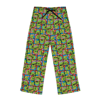 TMNT Turtle Toon Montage Women's Pajama Pants