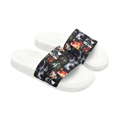 Slipknot Album Art Collage Youth Slide Sandals