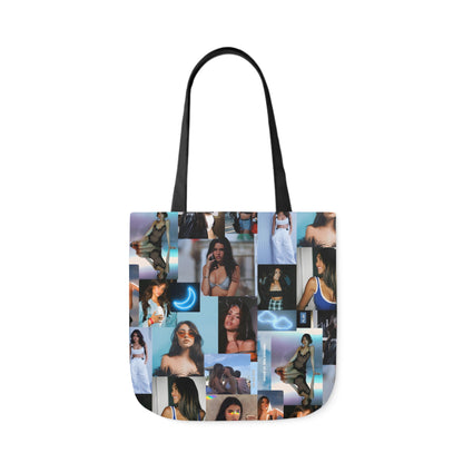 Madison Beer Mind In The Clouds Collage Polyester Canvas Tote Bag