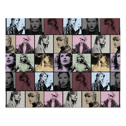 Taylor Swift Eras Collage Jigsaw Puzzle (30, 110, 252, 500, 1000-Piece)