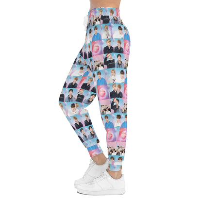 BTS World Mosaic Athletic Joggers