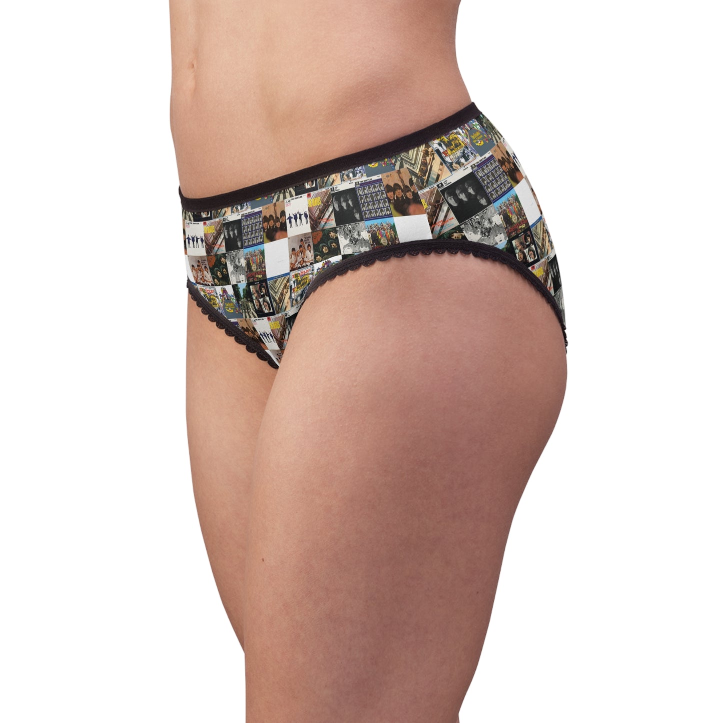 The Beatles Album Cover Collage Women's Briefs Panties