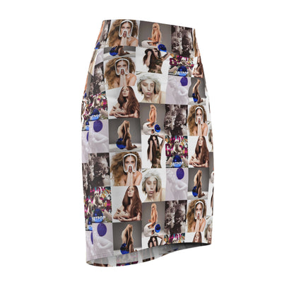 Lady Gaga ARTPOP Mosaic Women's Pencil Skirt