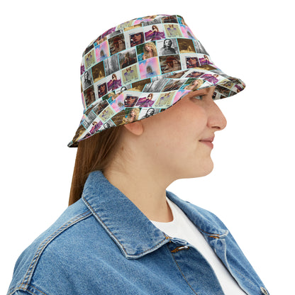 Taylor Swift Album Art Collage Bucket Hat