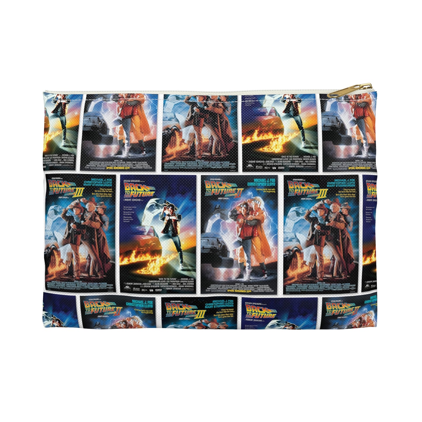 Back To The Future Movie Posters Collage Accessory Pouch