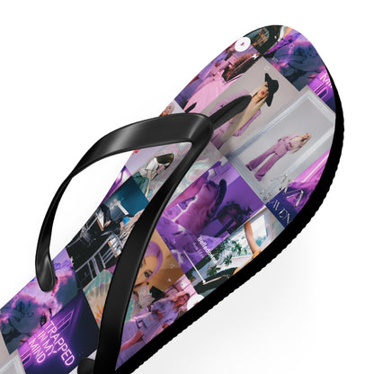 Ava Max Belladonna Photo Collage Flip Flops