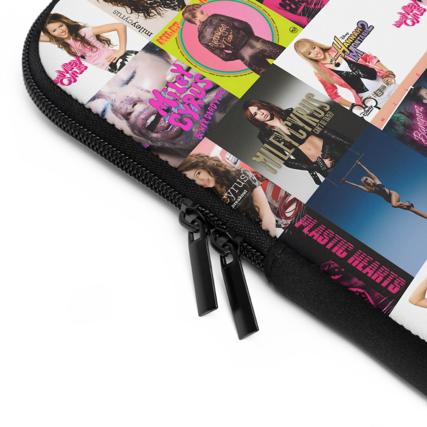 Miley Cyrus Album Cover Collage Laptop Sleeve