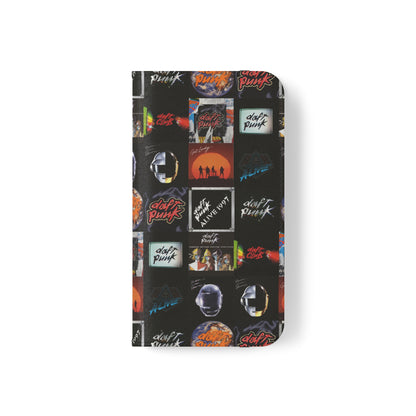 Daft Punk Album Cover Art Collage Phone Flip Case