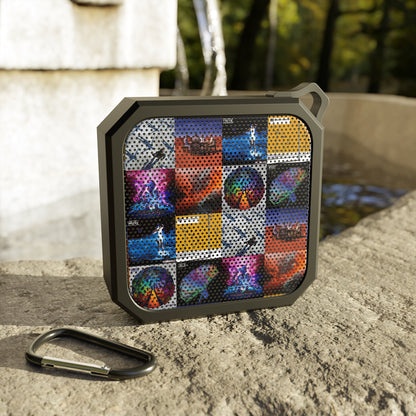 Muse Album Cover Collage Blackwater Outdoor Bluetooth Speaker