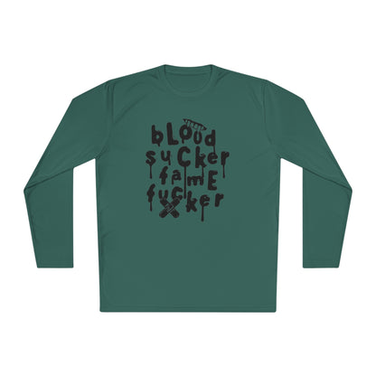 Olivia Rodrigo Blood Sucker Fame Fucker Unisex Lightweight Long Sleeve Tee