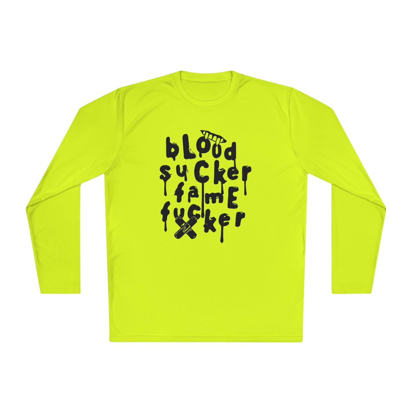 Olivia Rodrigo Blood Sucker Fame Fucker Unisex Lightweight Long Sleeve Tee