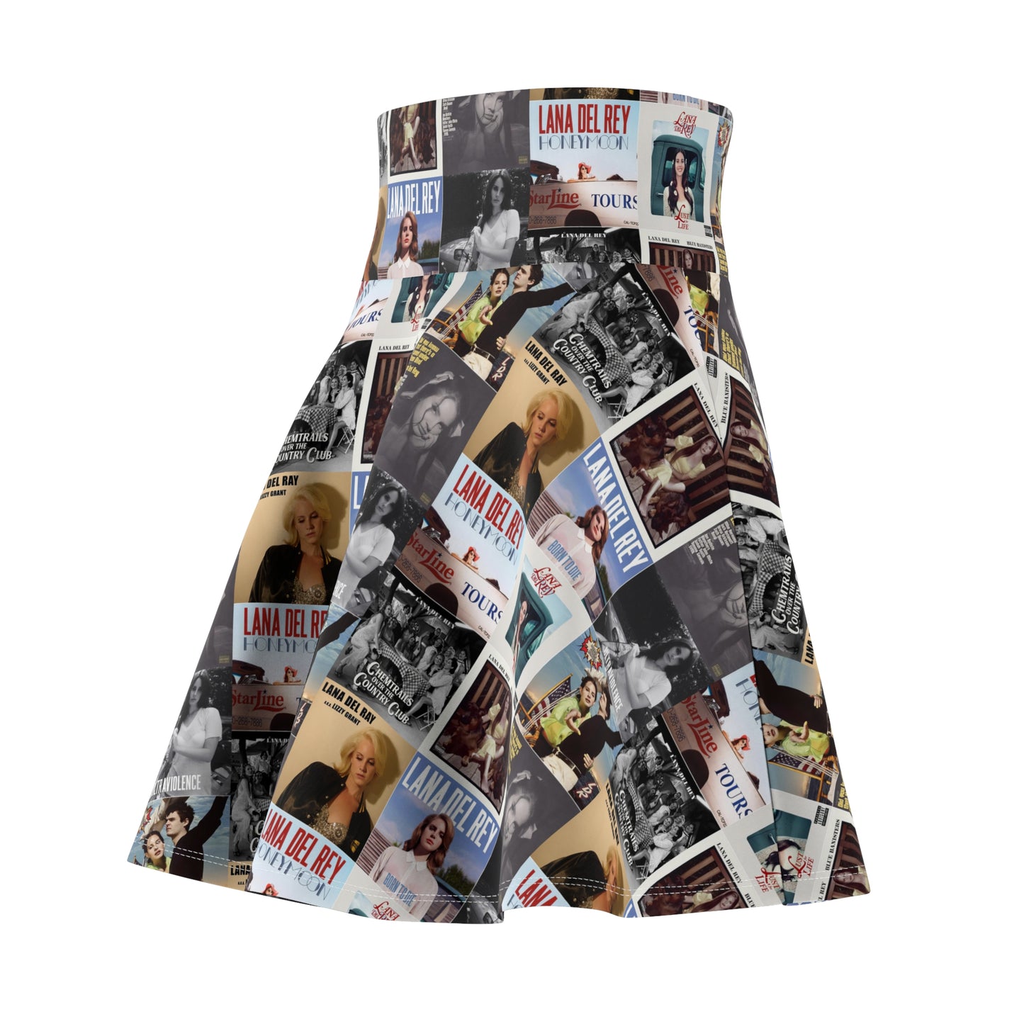 Lana Del Rey Album Cover Collage Women's Skater Skirt