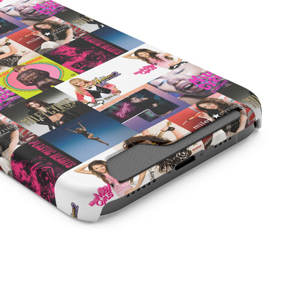 Miley Cyrus Album Cover Collage Phone Case With Card Holder