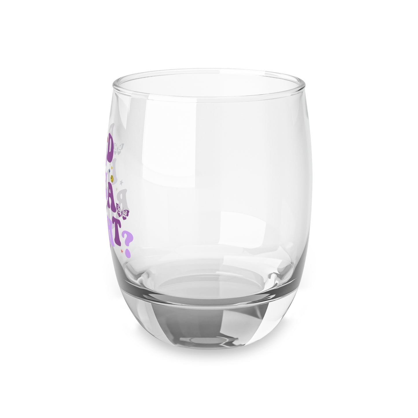 Olivia Rodrigo Bad Idea Right? Whiskey Glass