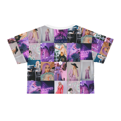 Ava Max Belladonna Photo Collage Crop Tee