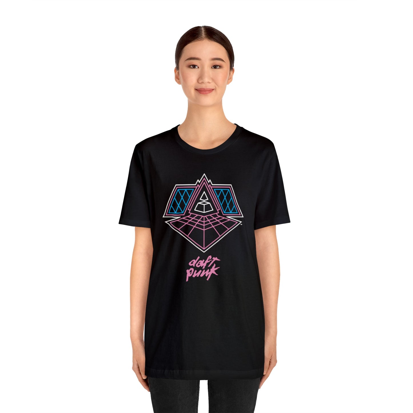 Daft Punk Alive 2007 Logo Unisex Jersey Short Sleeve Tee Shirt