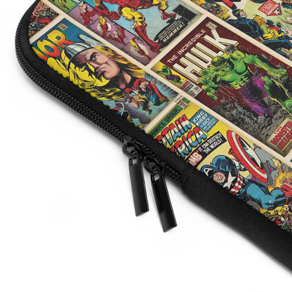 Marvel Comic Book Cover Collage Laptop Sleeve