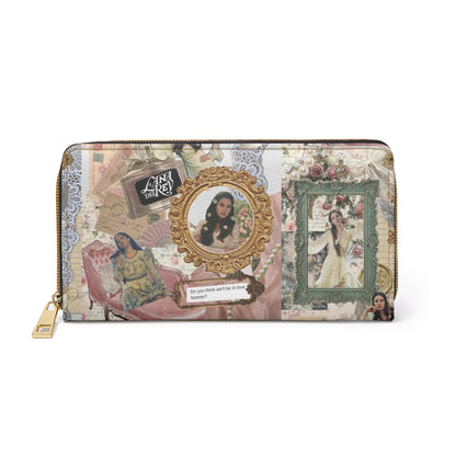 Lana Del Rey Victorian Collage Zipper Wallet