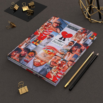 Bad Bunny Un Verano Sin Ti Photo Collage Hardcover Journal