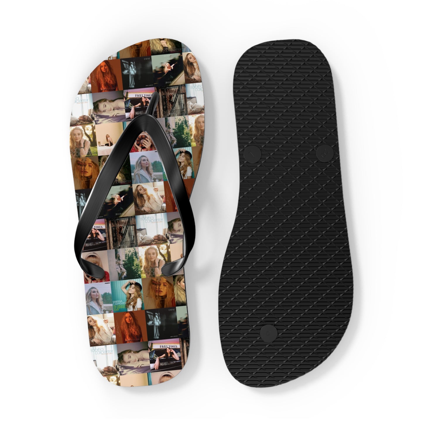 Sabrina Carpenter Album Cover Collage Flip Flops