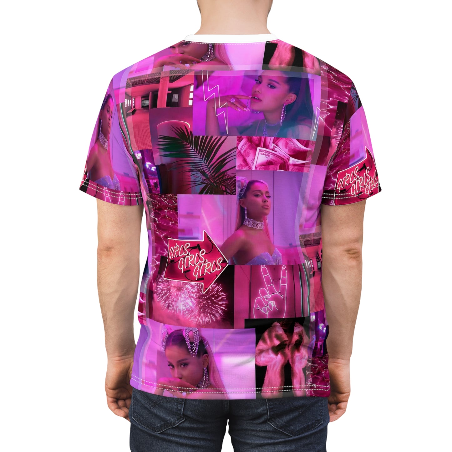 Ariana Grande 7 Rings Collage Unisex Tee Shirt