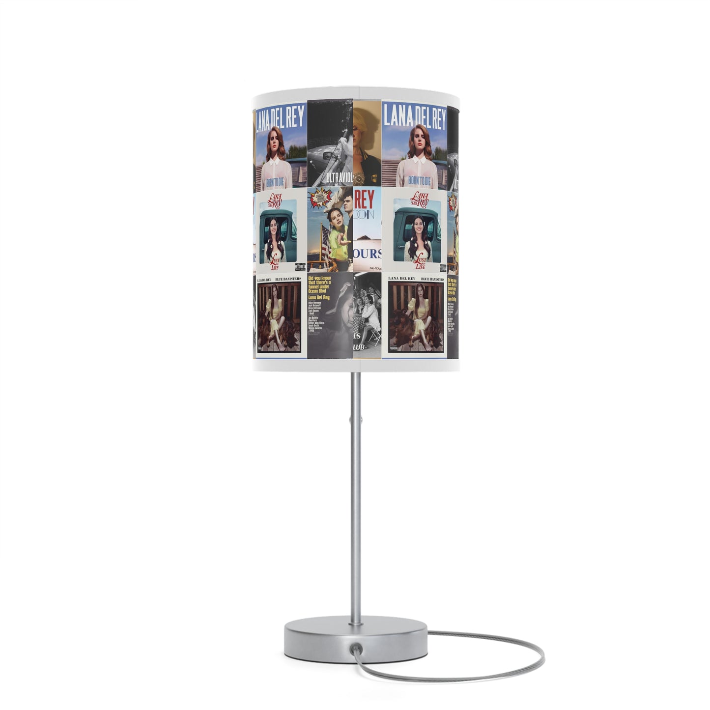 Lana Del Rey Album Cover Collage Lamp on a Stand