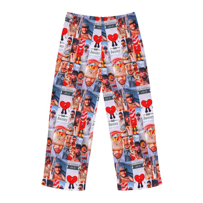 Bad Bunny Un Verano Sin Ti Photo Collage Men's Pajama Pants