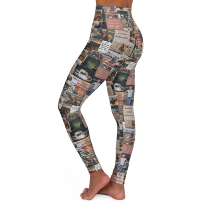 Morgan Wallen Darling You're Different Collage High Waisted Yoga Leggings