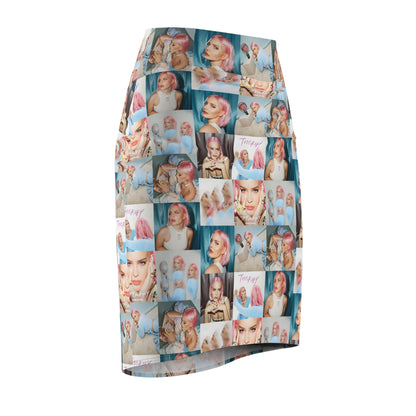 Anne Marie Therapy Mosaic Women's Pencil Skirt