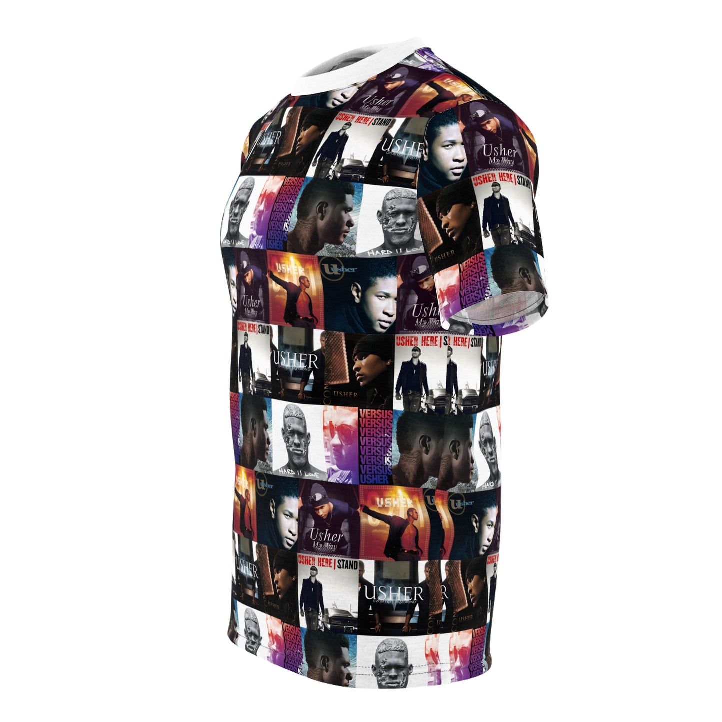 Usher Album Cover Art Mosaic Unisex Cut & Sew Tee