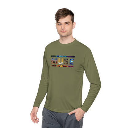 Muse Album Art Letters Unisex Lightweight Long Sleeve Tee