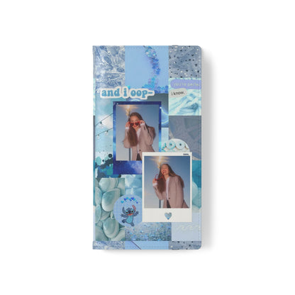 Olivia Rodrigo Light Blue Aesthetic Collage Phone Flip Case