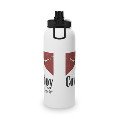 Morgan Wallen Cowboy Killer Stainless Steel Sports Lid Water Bottle