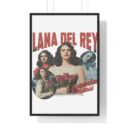 Lana Del Rey Summertime Sadness Framed Print