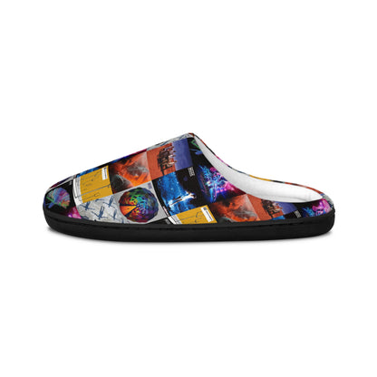 Muse Album Cover Collage Men's Indoor Slippers