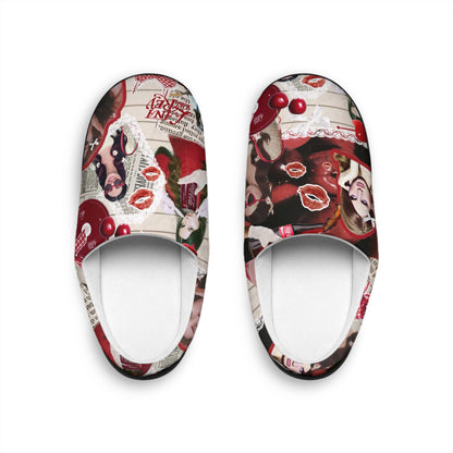 Lana Del Rey Cherry Coke Collage Women's Indoor Slippers