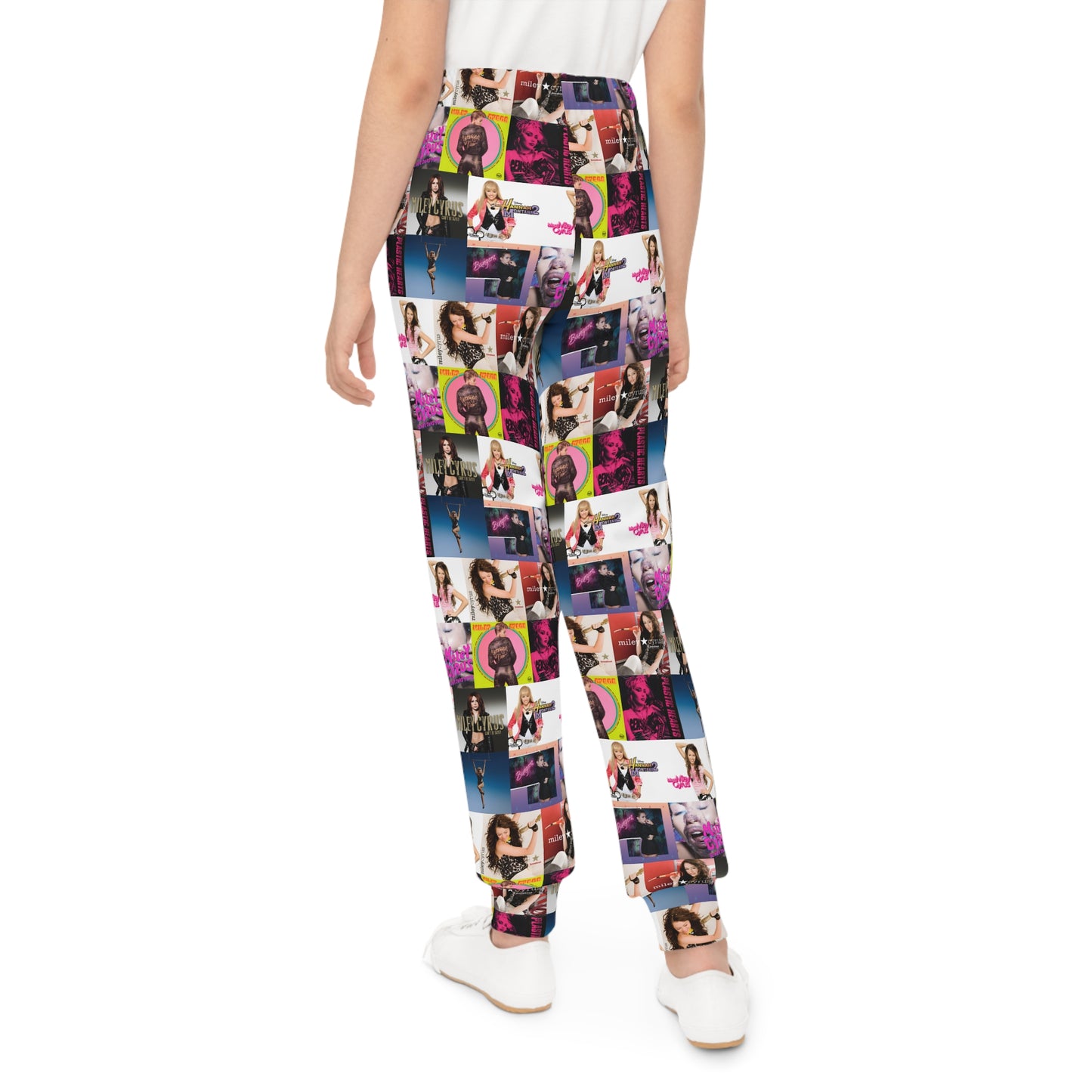 Miley Cyrus Album Cover Collage Youth Joggers