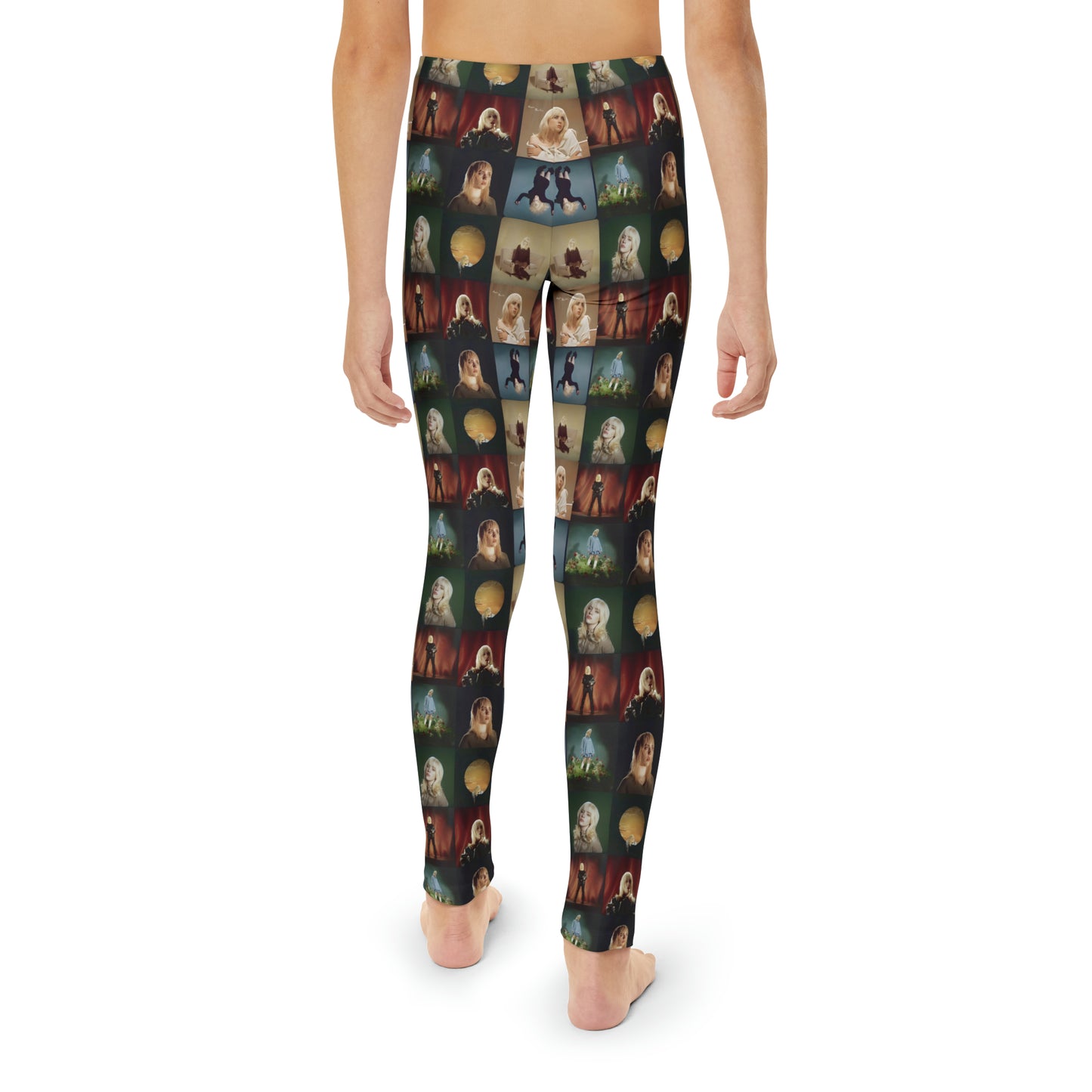 Billie Eish Happier Than Ever Mosaic Youth Full-Length Leggings