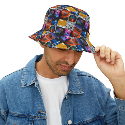 Muse Album Cover Collage Bucket Hat