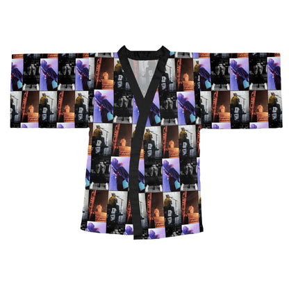 Post Malone On Tour Collage Long Sleeve Kimono Robe