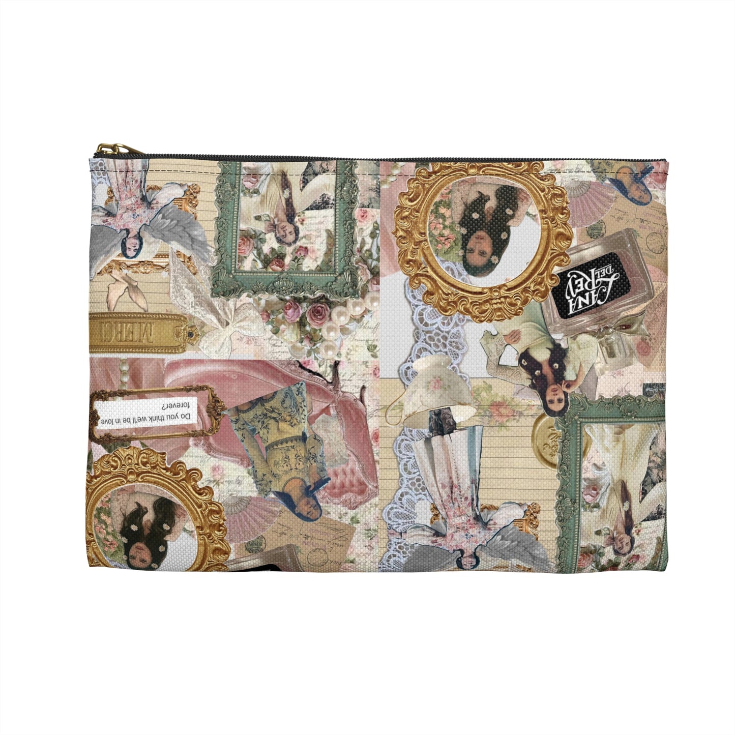 Lana Del Rey Victorian Collage Accessory Pouch