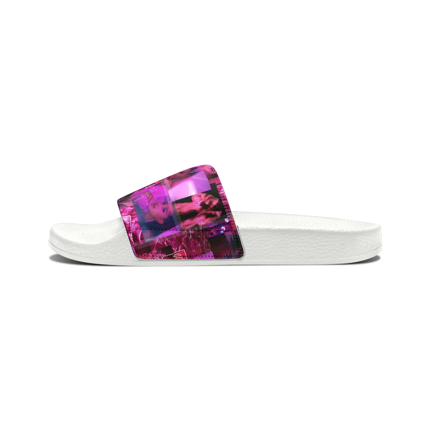 Ariana Grande 7 Rings Collage Women's Slide Sandals