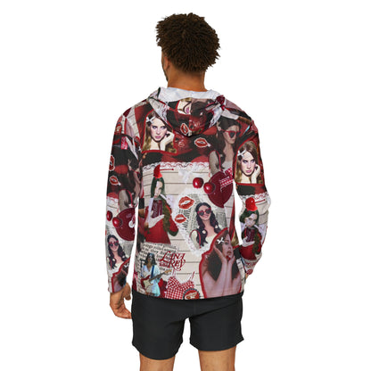 Lana Del Rey Cherry Coke Collage Men's Sports Warmup Hoodie