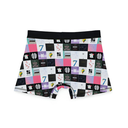 BTS Album Cover Collage Men's Boxers