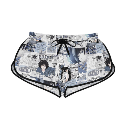 Demon Slayer Giyu Aesthetic Collage Women's Relaxed Shorts